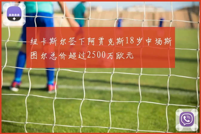 纽卡斯尔签下阿贾克斯18岁中场斯图尔总价超过2500万欧元